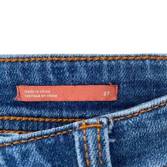 Pilcro Letterpress Anthropologie Embroidered Leg Jeans size 27 - Picture 4 of 8